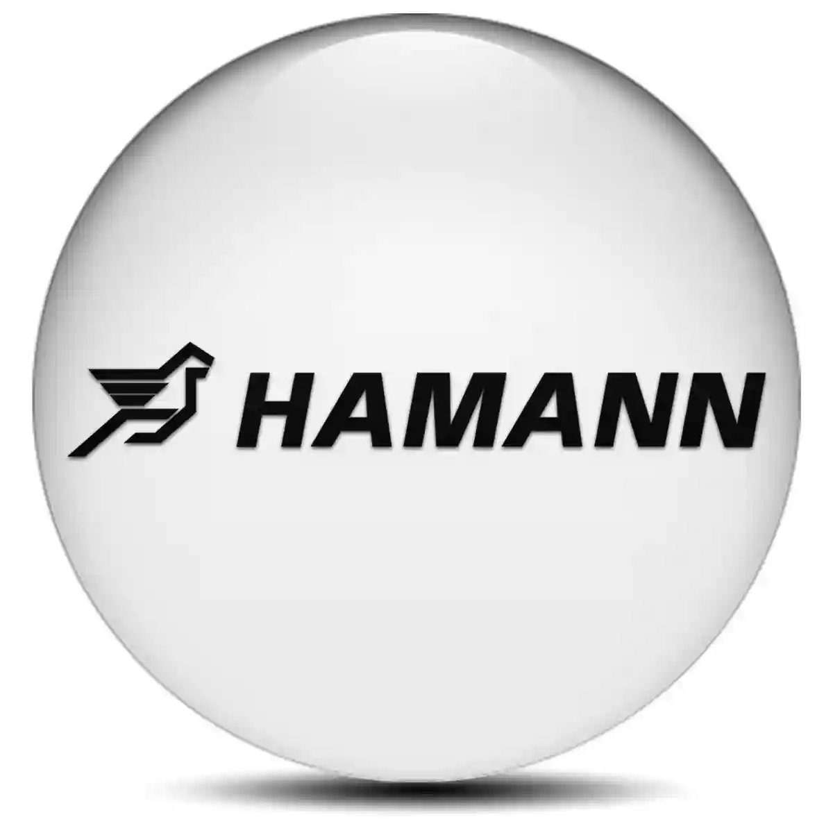 Hamann Logo Silicone Emblem Self-Adhesive High Quality
