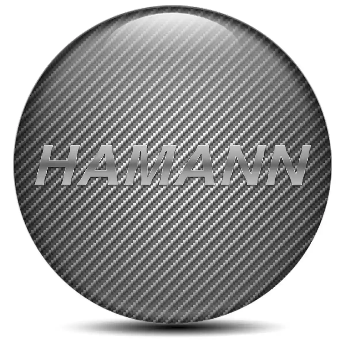 Hamann Logo Silicone Emblem Self-Adhesive Stylish Design