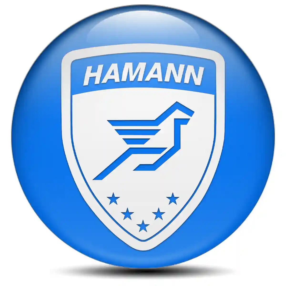 Hamann Logo Silicone Sticker Self-Adhesive Stylish Design
