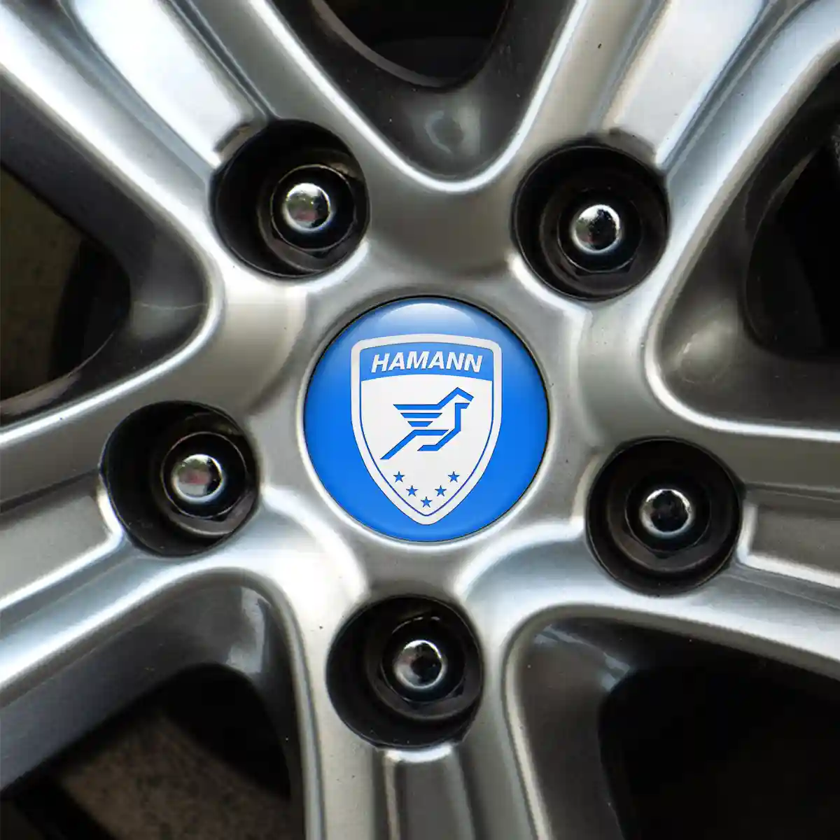 Hamann Logo Silicone Sticker Self-Adhesive Stylish Design