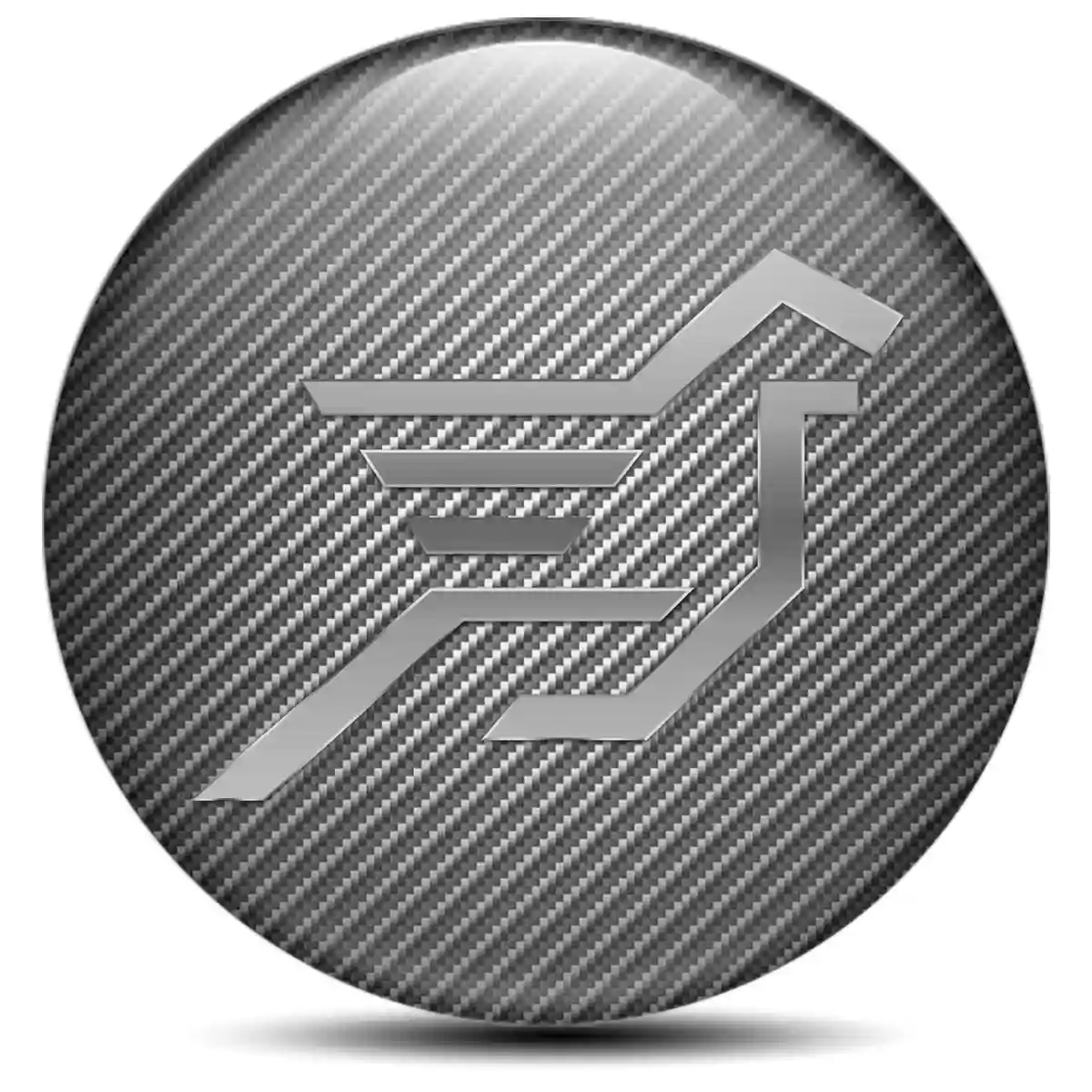 Hamann Wheel Emblem Self-Adhesive Stylish Design