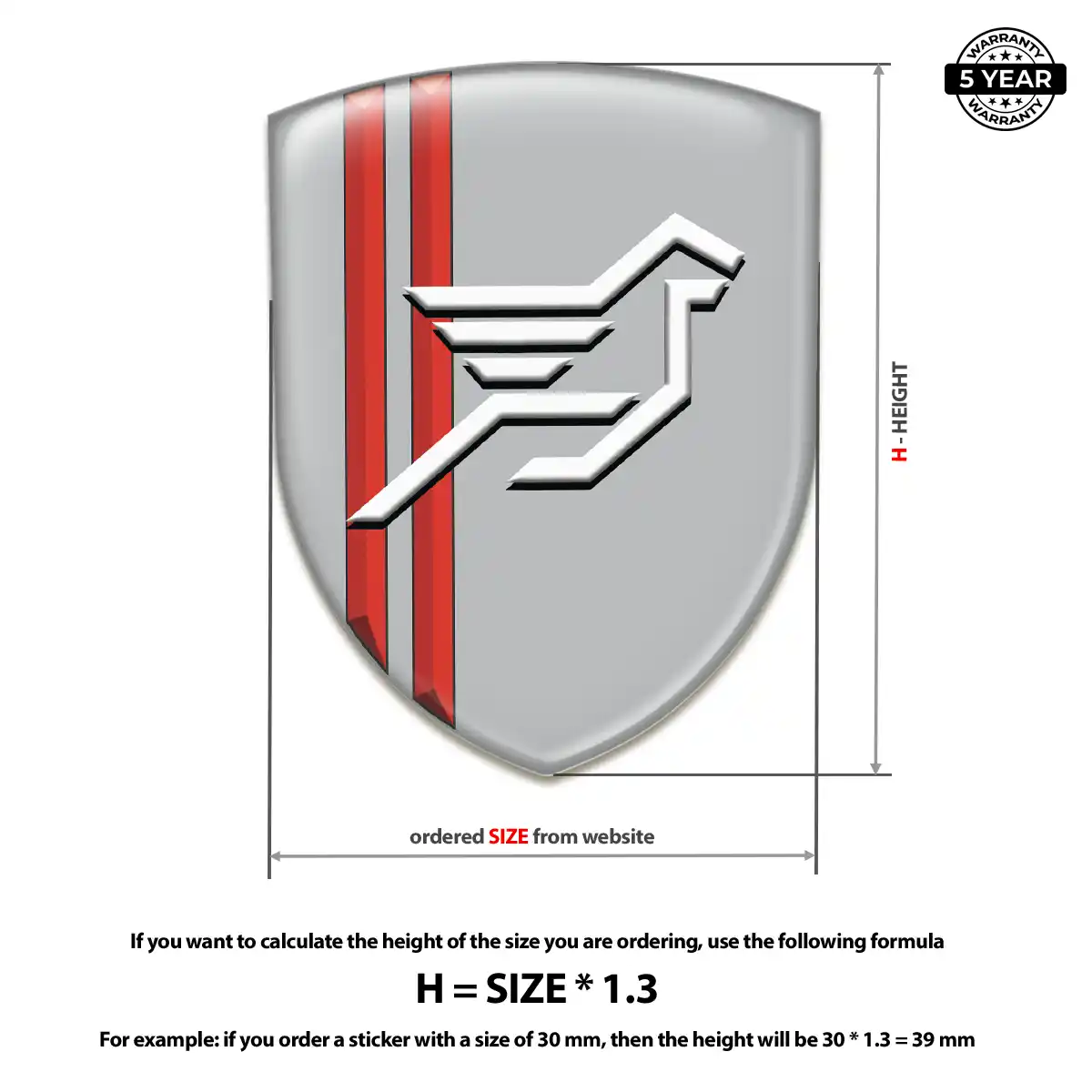 Hamman 3D Badge Sticker Auto Tuning