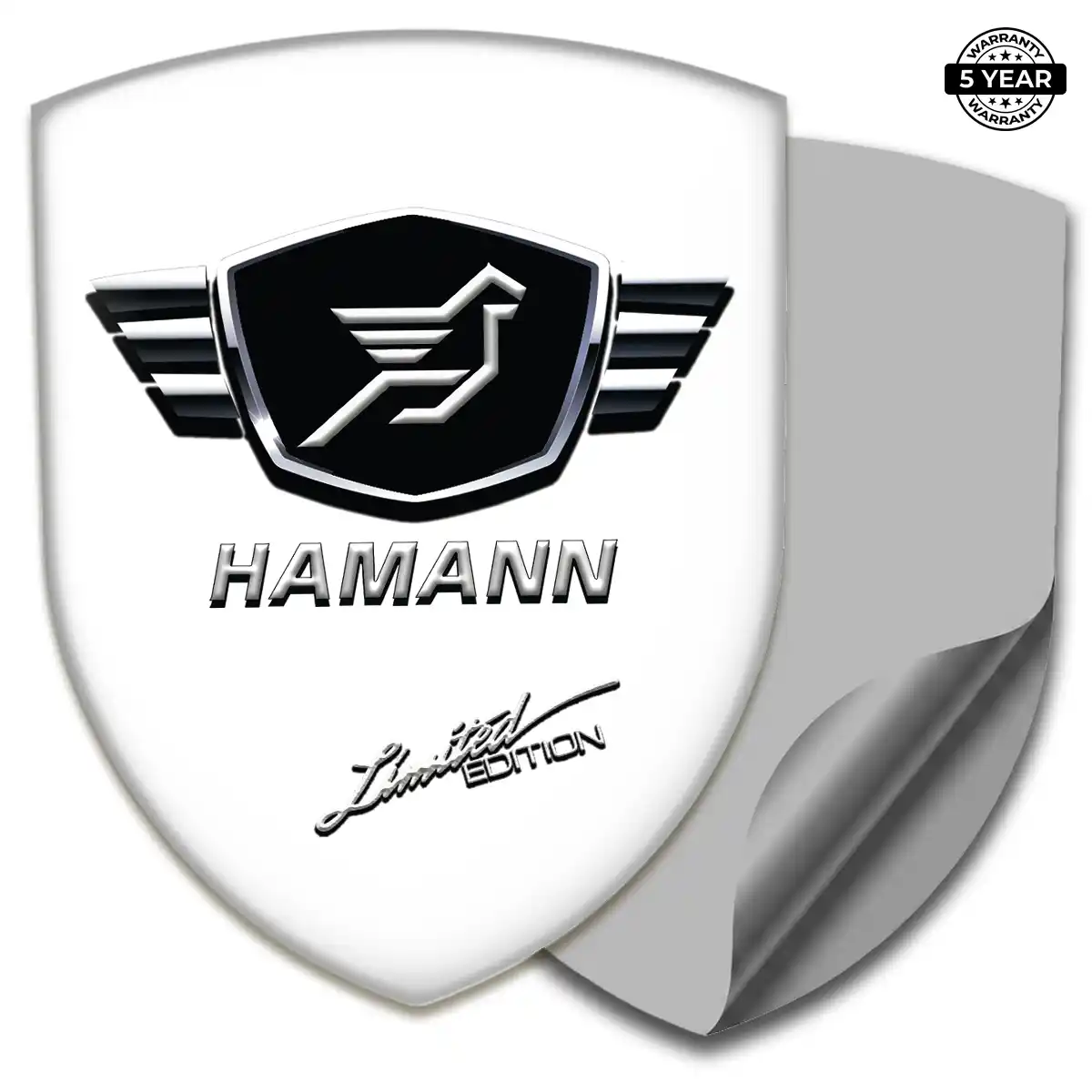 Hamman 3D Badge Sticker Elite Finish