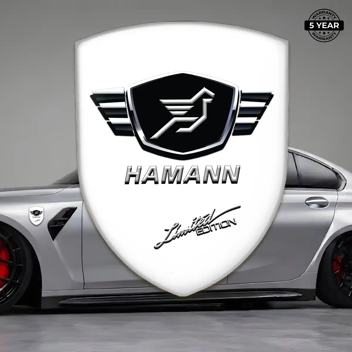 Hamman 3D Badge Sticker Elite Finish