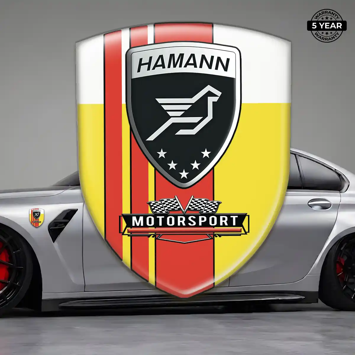 Hamman 3D Badge Sticker Exterior Luxe