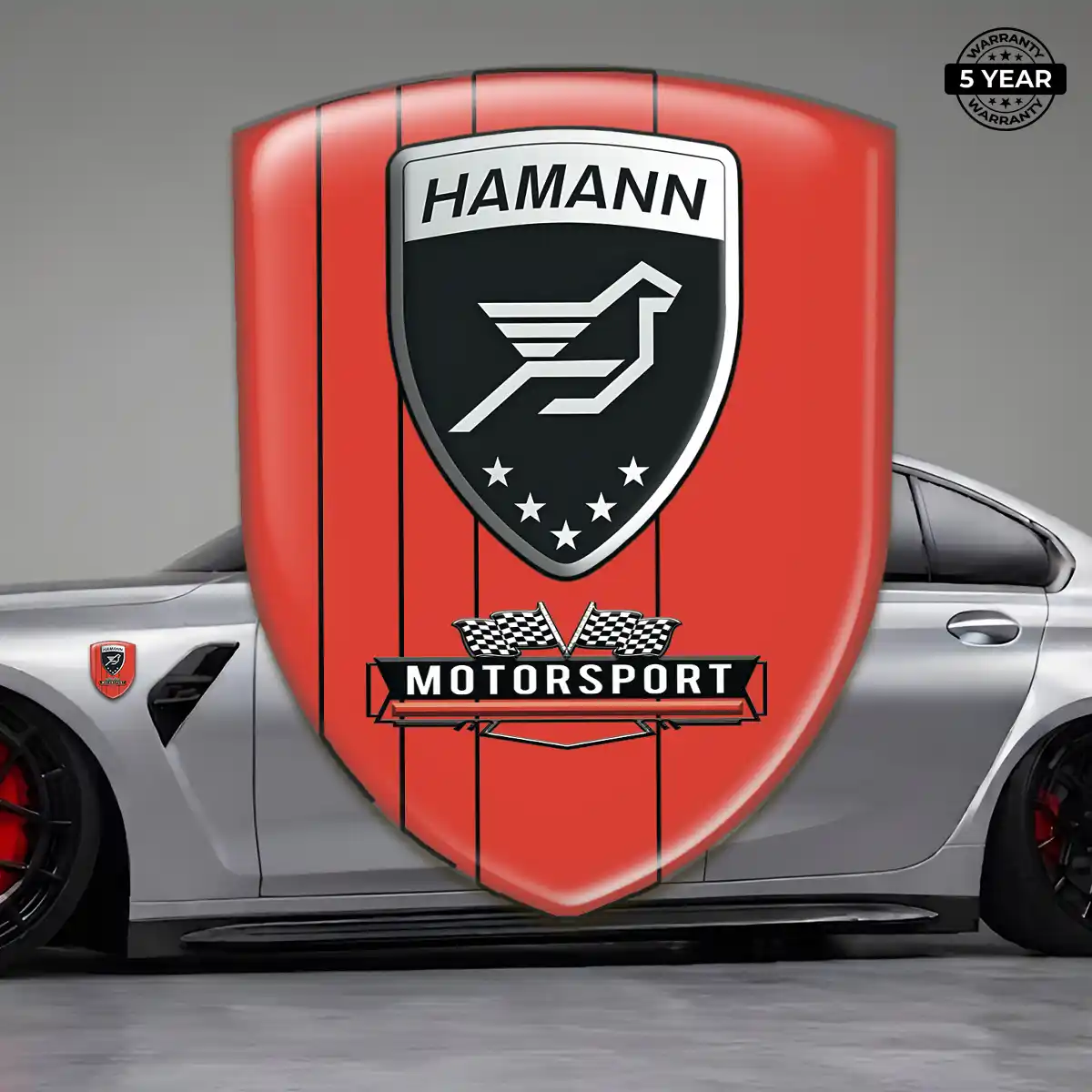 Hamman 3D Badge Sticker Outer Style