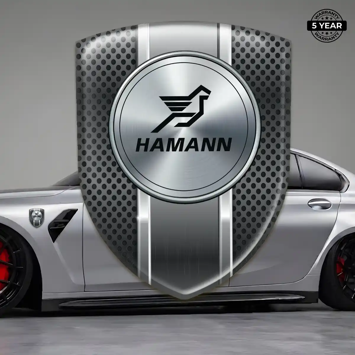 Hamman 3D Badge Sticker Prime Quality