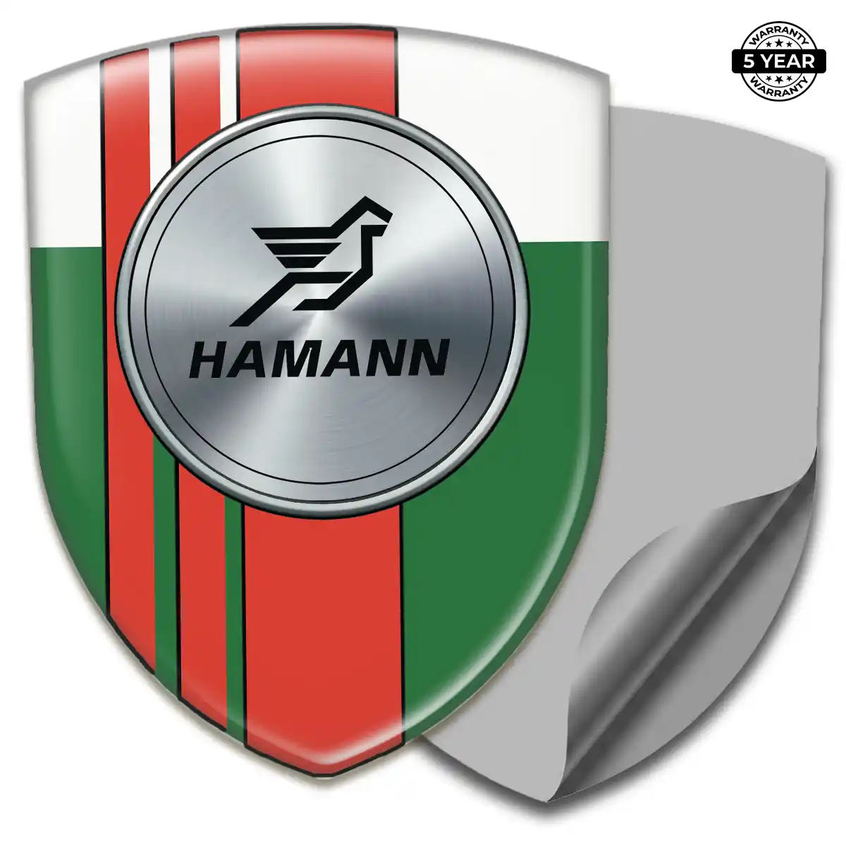 Hamman 3D Badge Sticker Resin Elite
