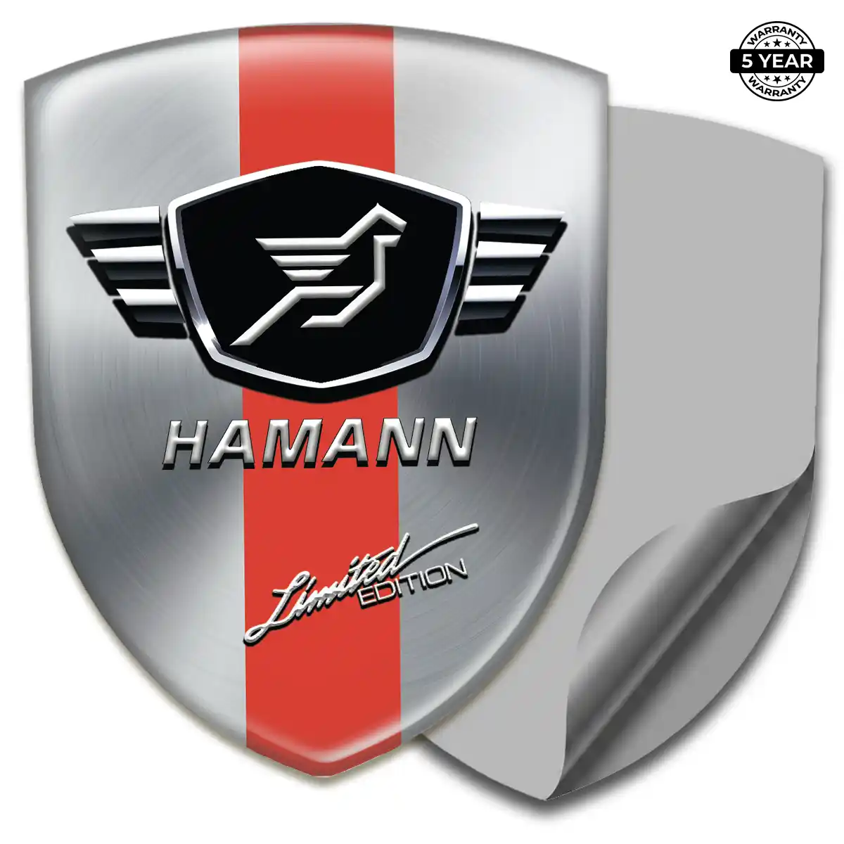 Hamman 3D Badge Sticker Signature Grade