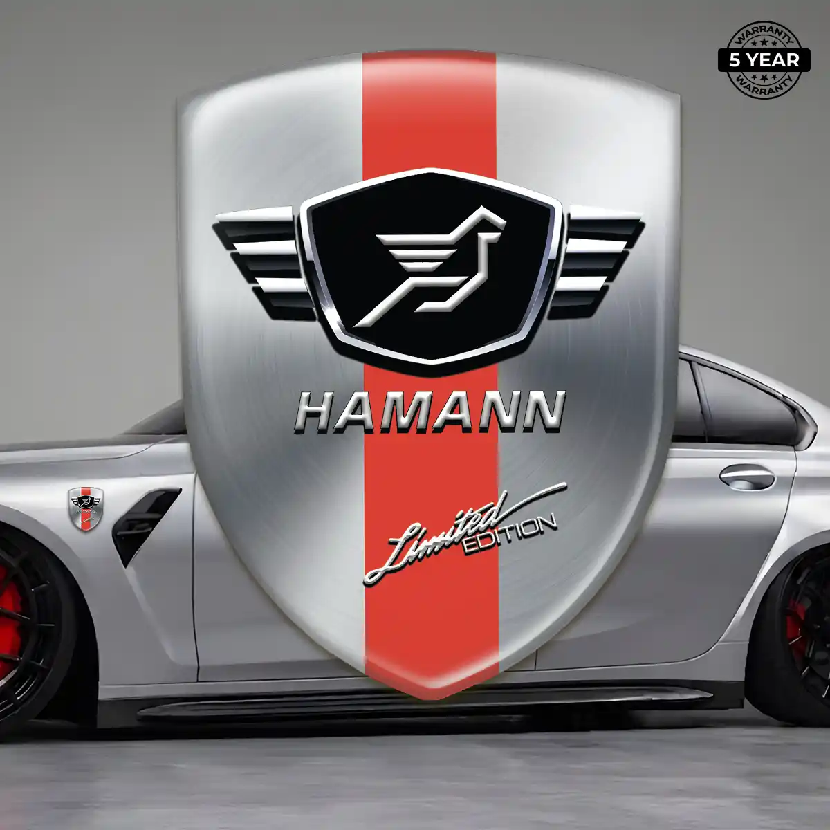 Hamman 3D Badge Sticker Signature Grade