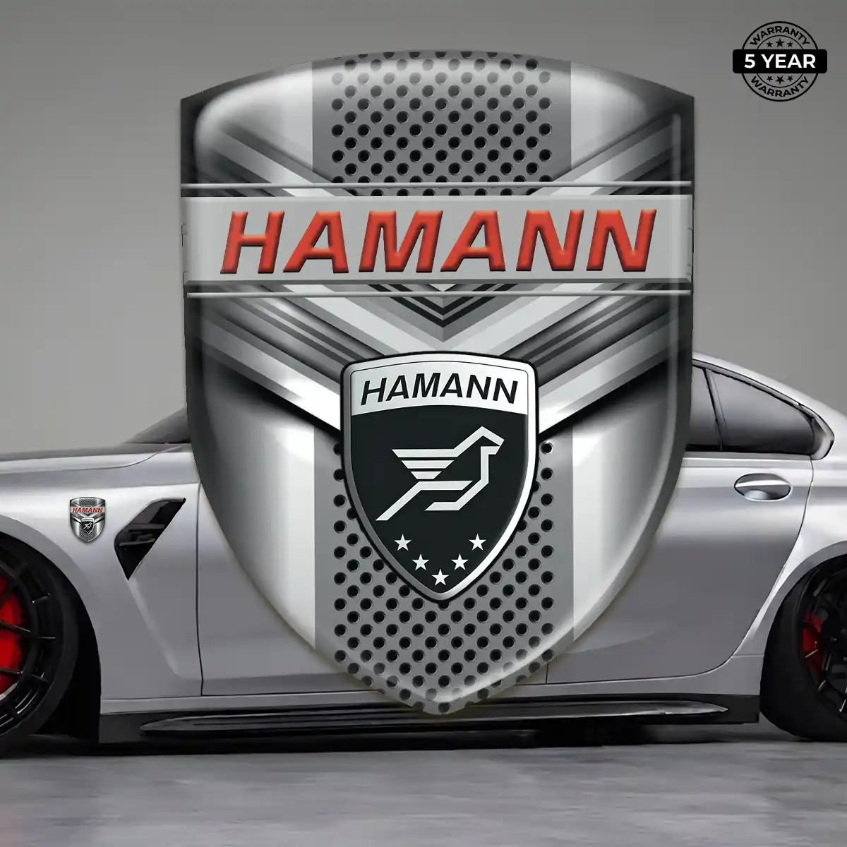 Hamman 3D Domed Sticker Auto Tuning