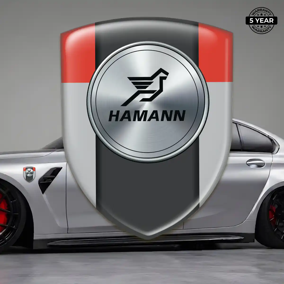 Hamman 3D Domed Sticker Performance Style