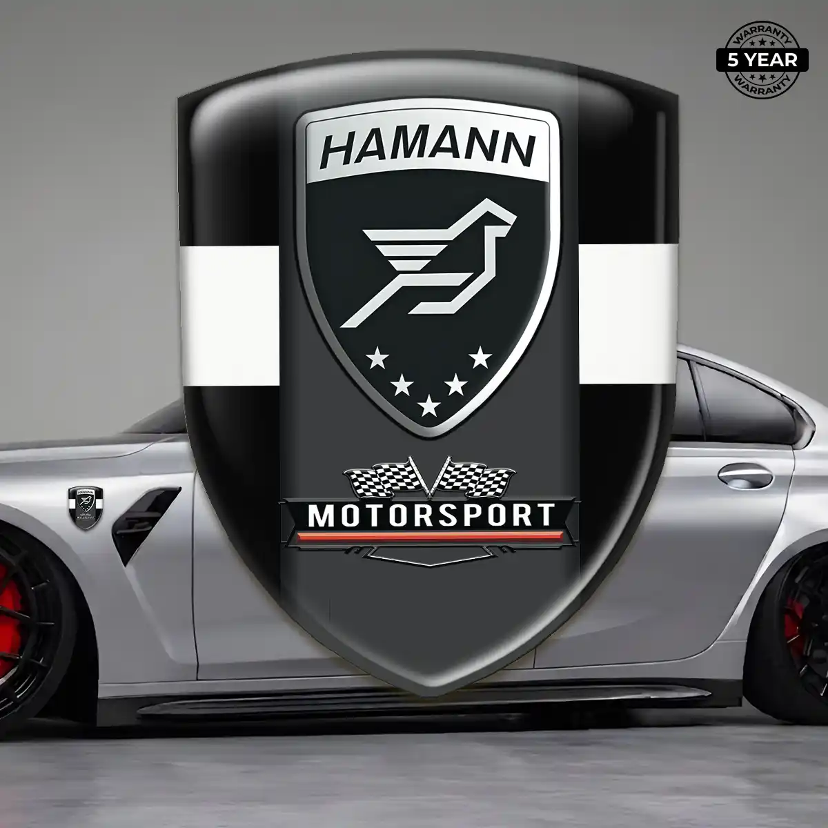 Hamman 3D Domed Sticker Resin Elite