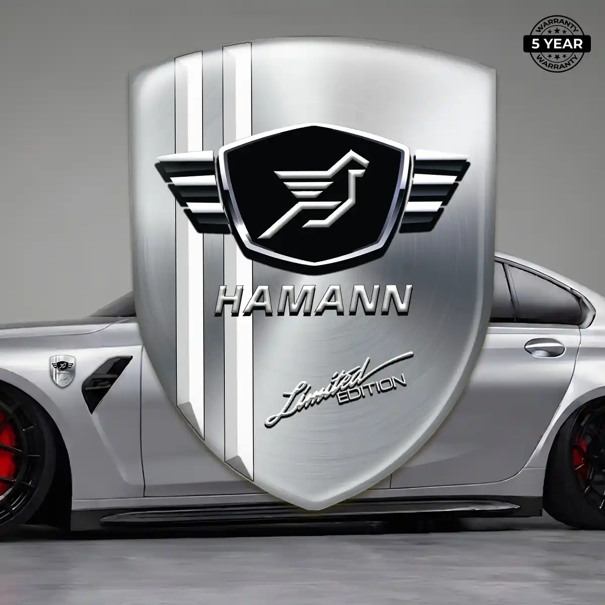 Hamman 3D Domed Sticker Signature Grade