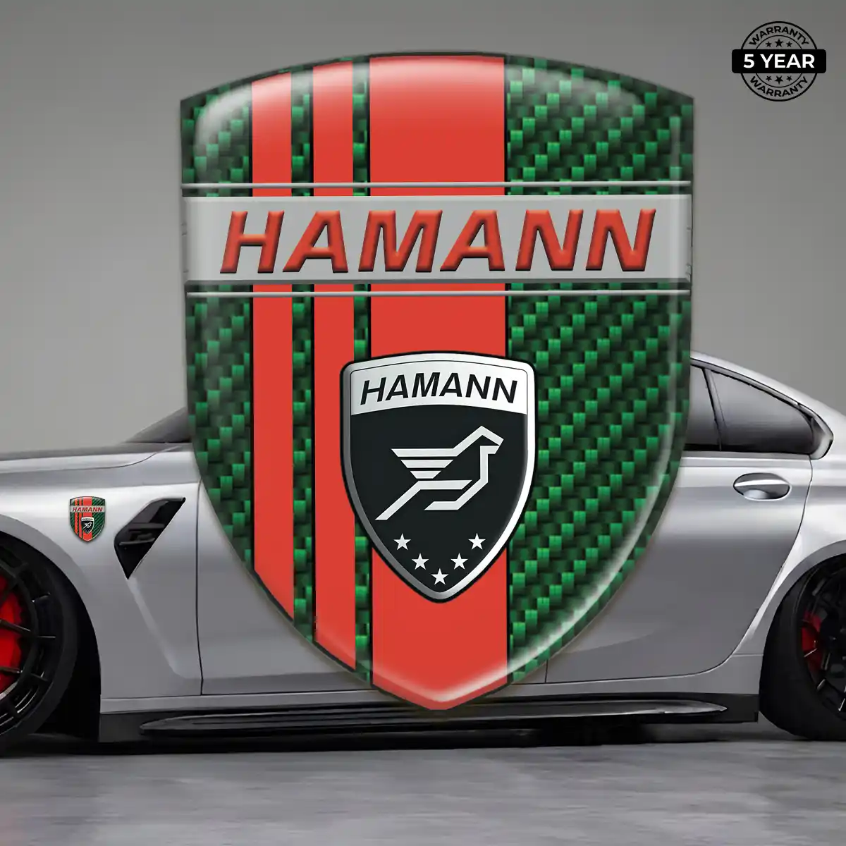 Hamman 3D Domed Sticker Sport Tuning