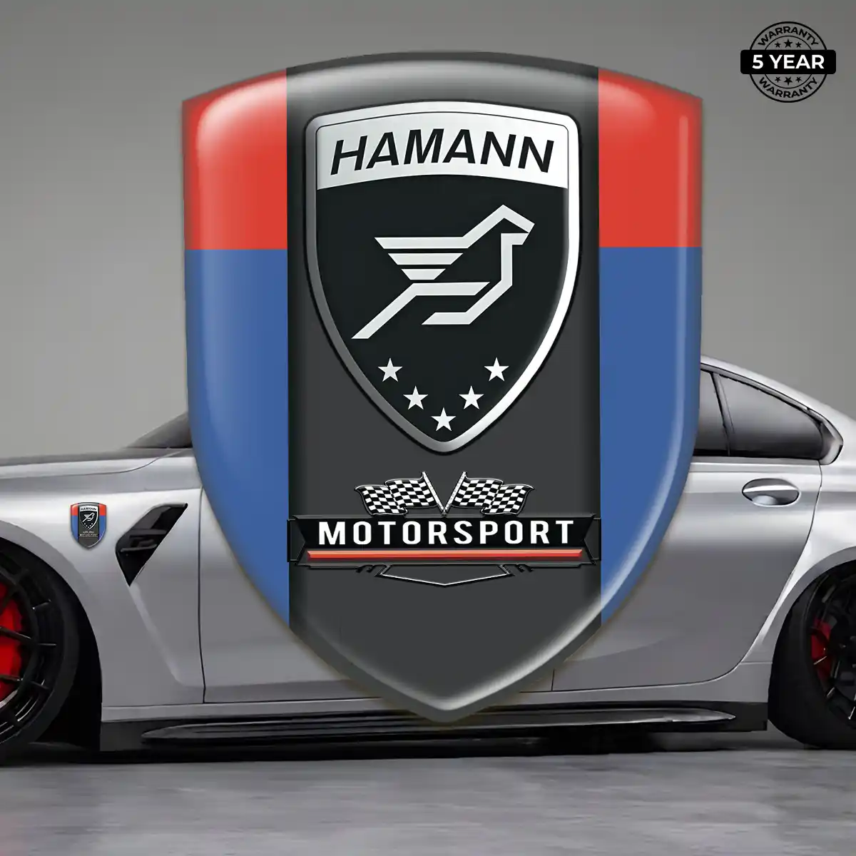 Hamman 3D Domed Sticker Street Tuning