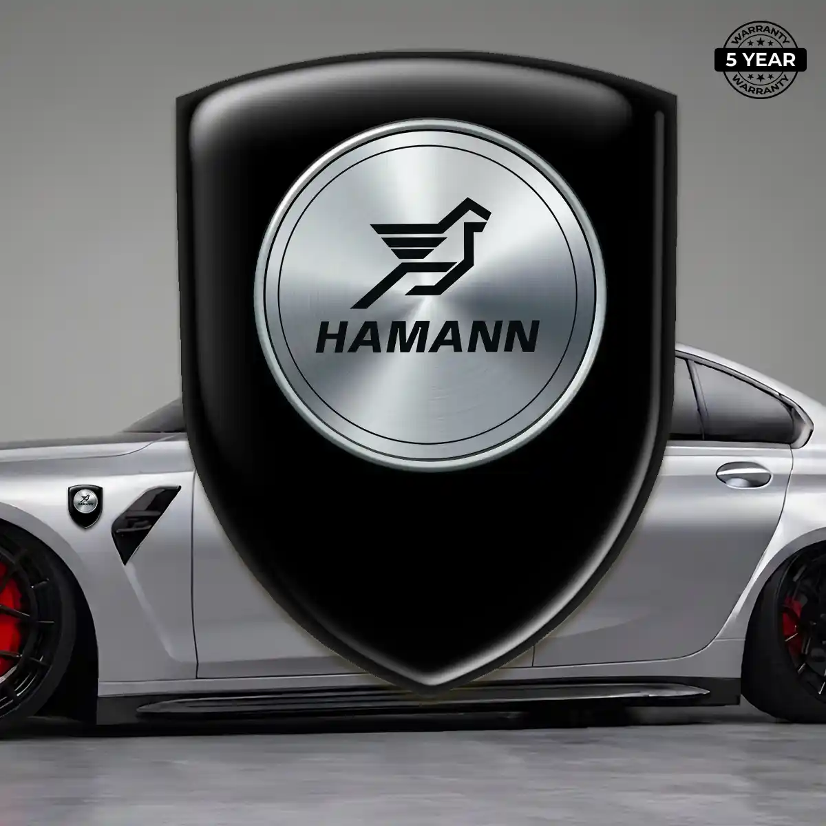 Hamman 3D Emblem Sticker Cabin Style