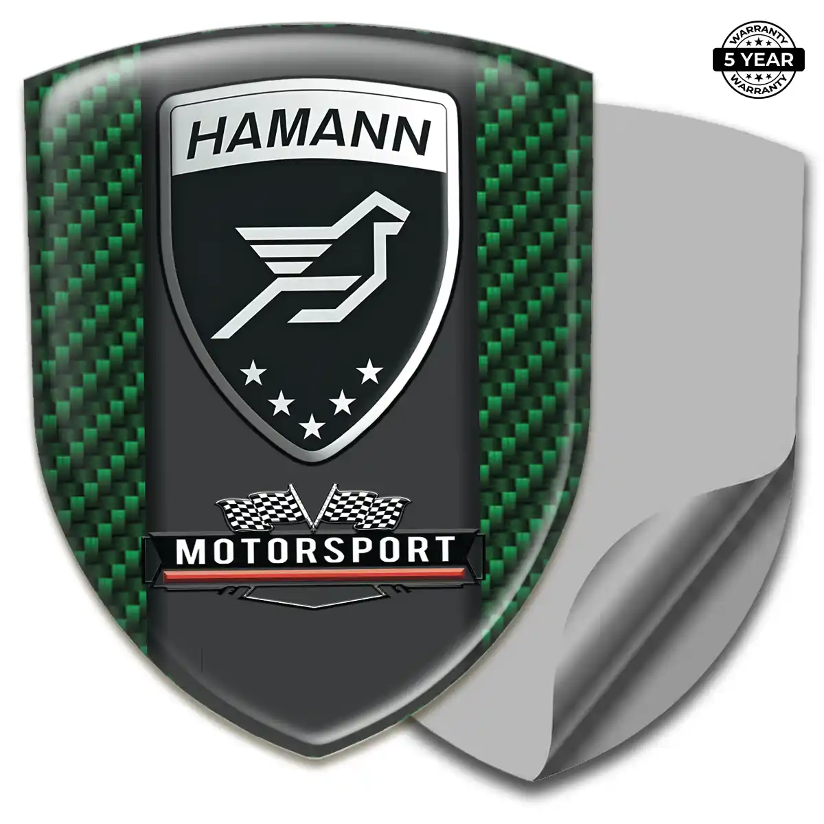 Hamman 3D Emblem Sticker Elite Edition