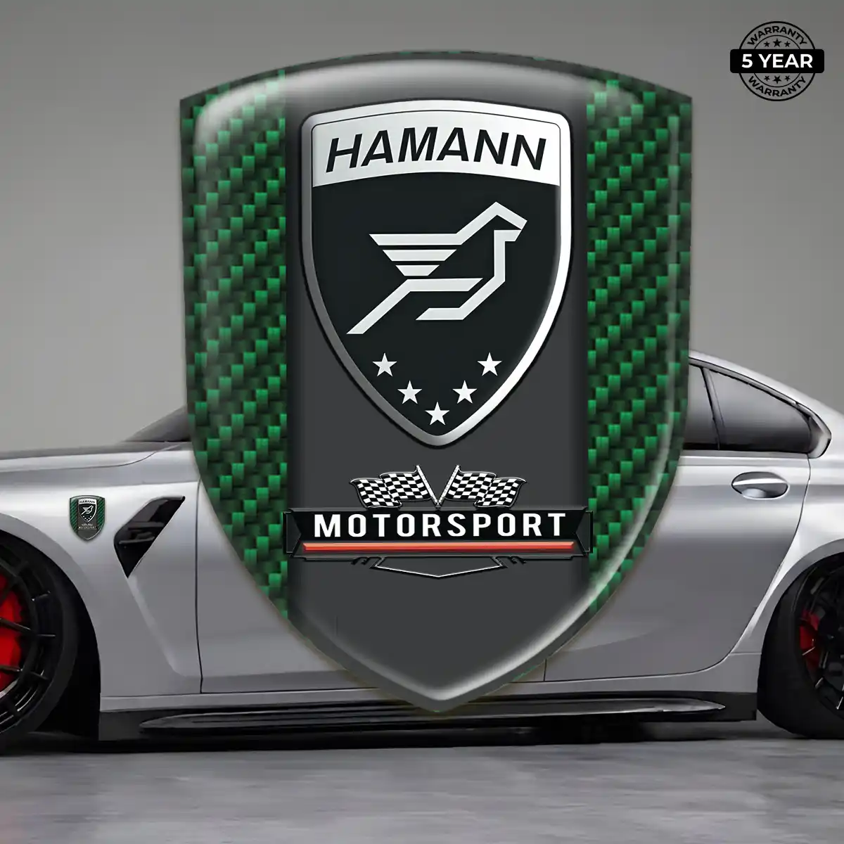 Hamman 3D Emblem Sticker Elite Edition