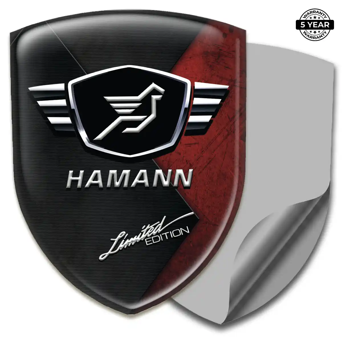 Hamman 3D Emblem Sticker Exterior Luxe