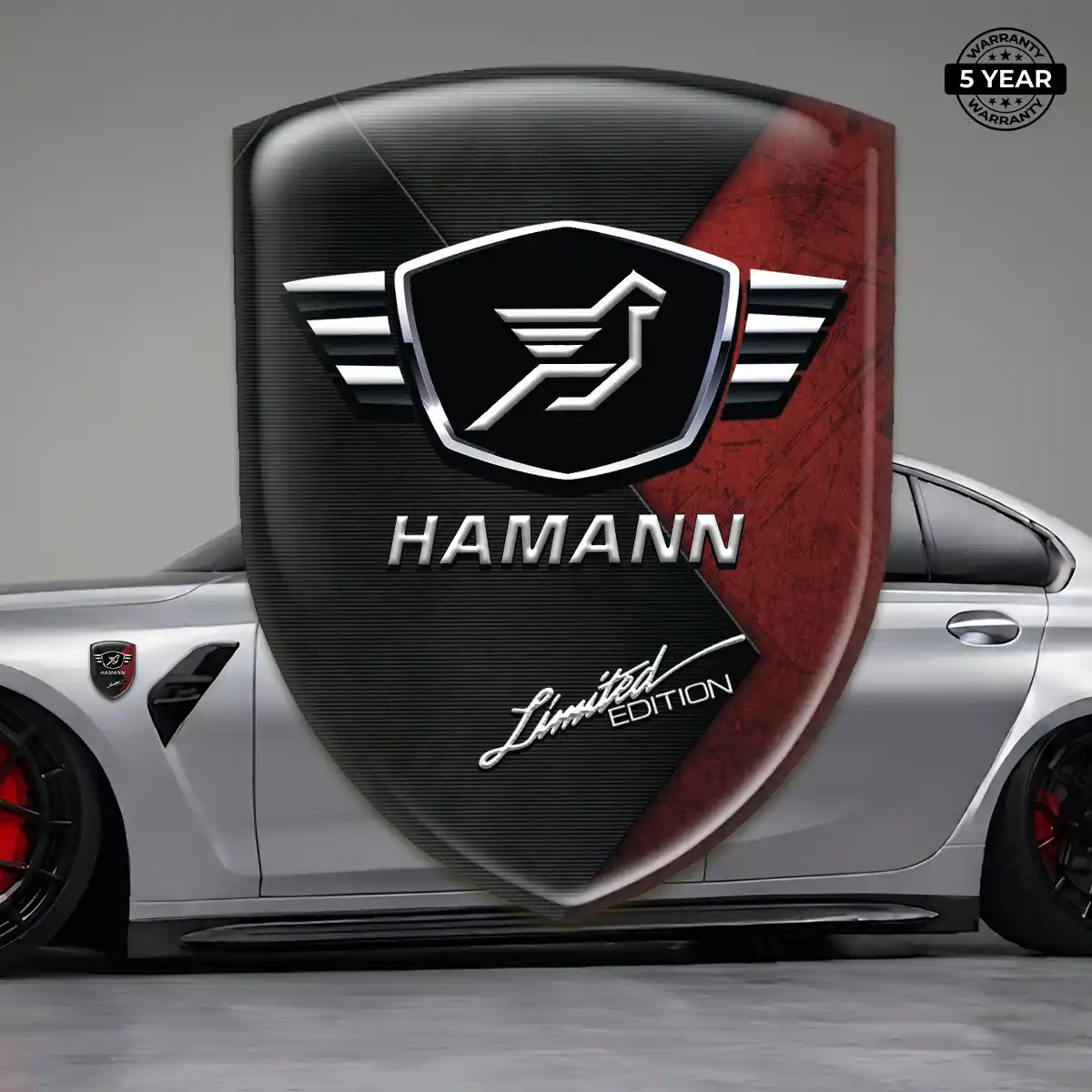 Hamman 3D Emblem Sticker Exterior Luxe