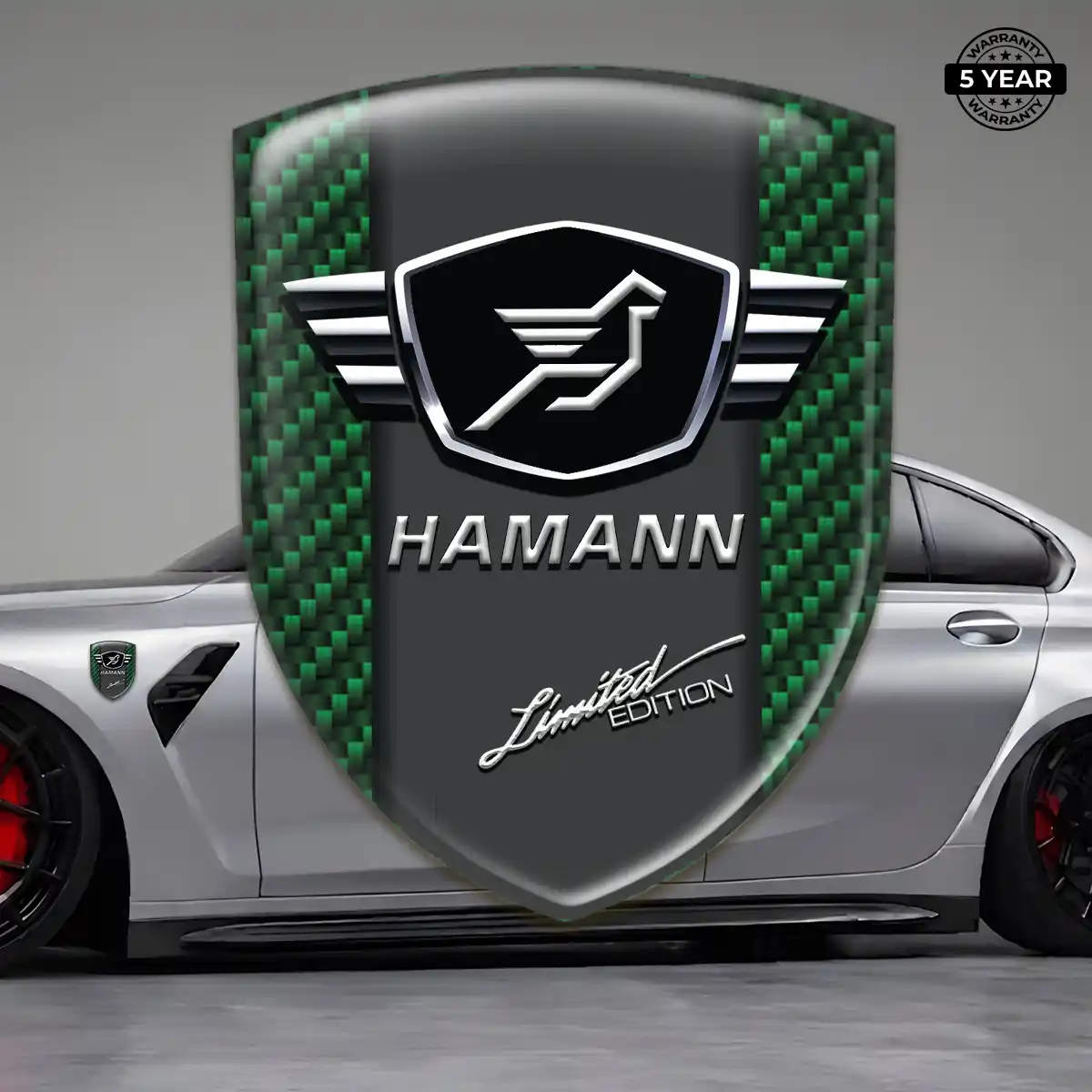 Hamman 3D Emblem Sticker Noble Edition