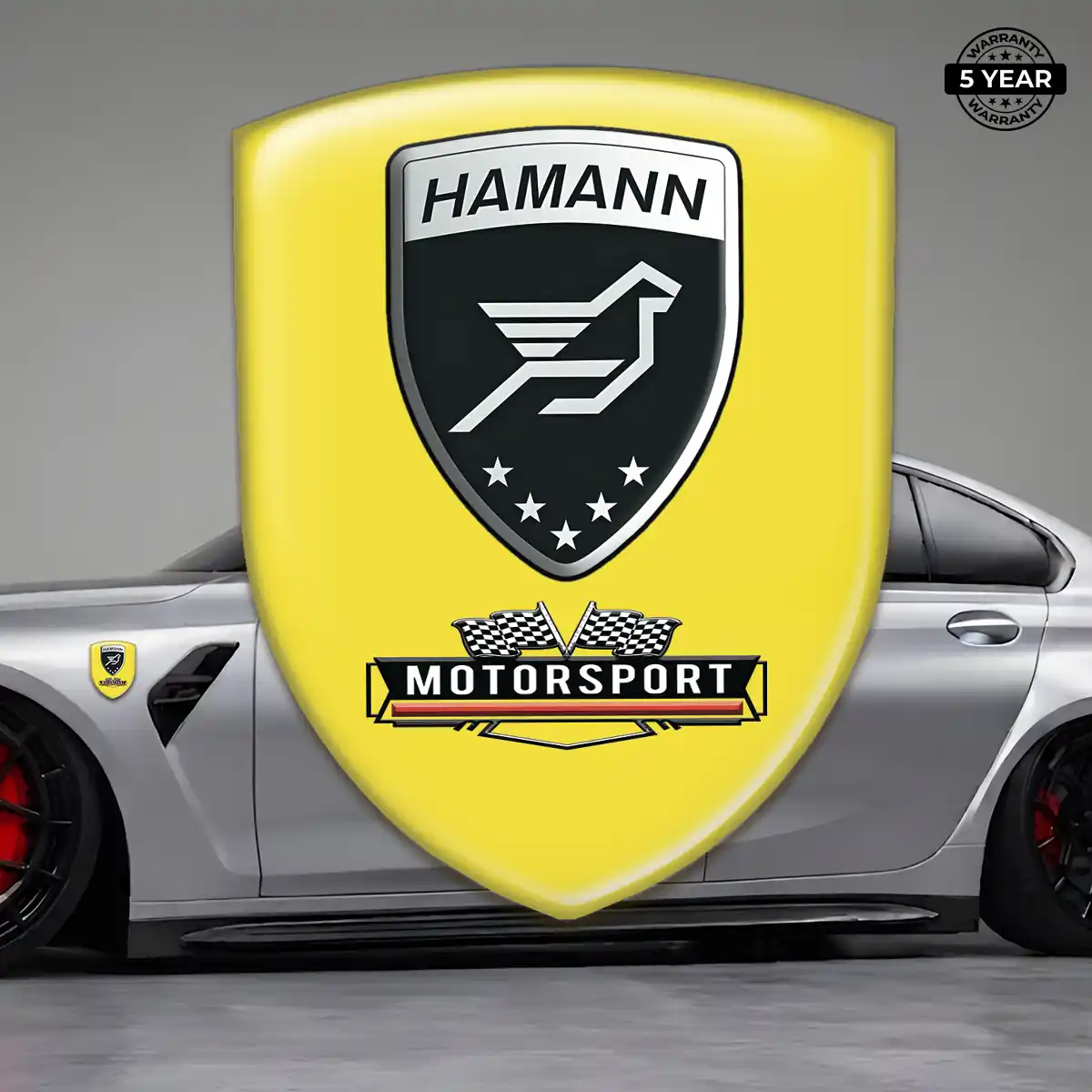 Hamman 3D Emblem Sticker Performance Style