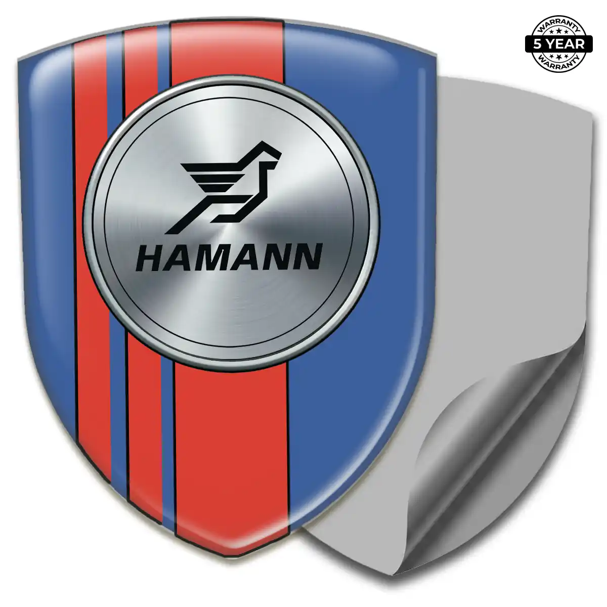 Hamman 3D Emblem Sticker Prime Quality