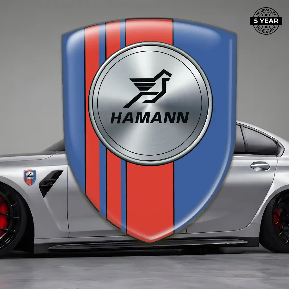 Hamman 3D Emblem Sticker Prime Quality