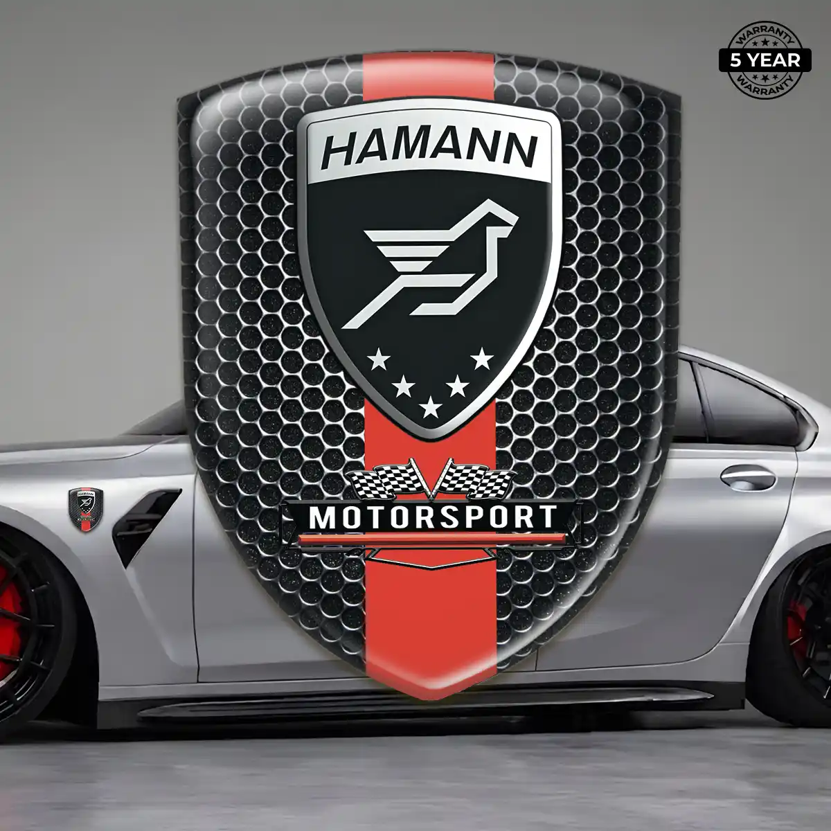 Hamman 3D Emblem Sticker Resin Elite