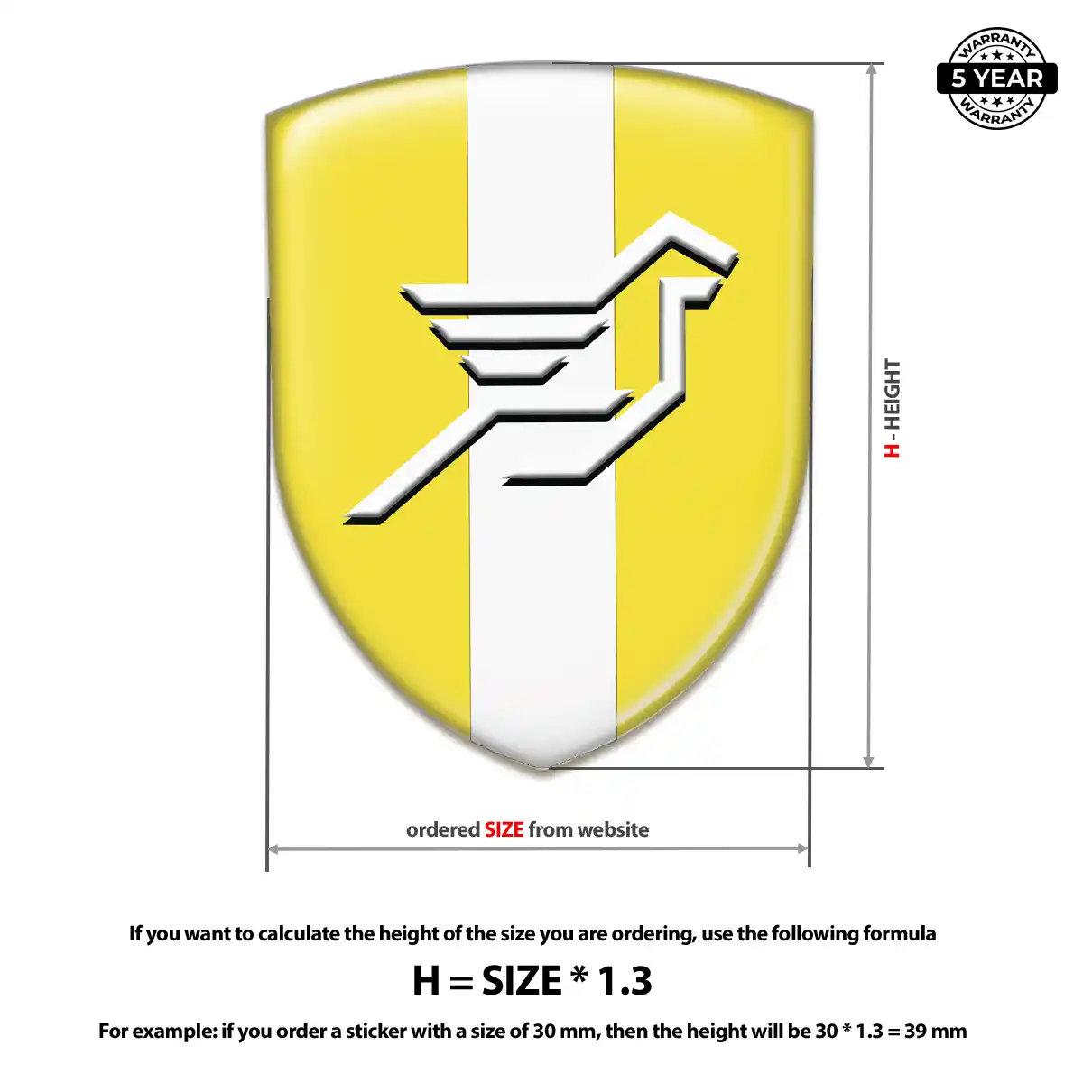 Hamman 3D Gel Sticker Opulent Line