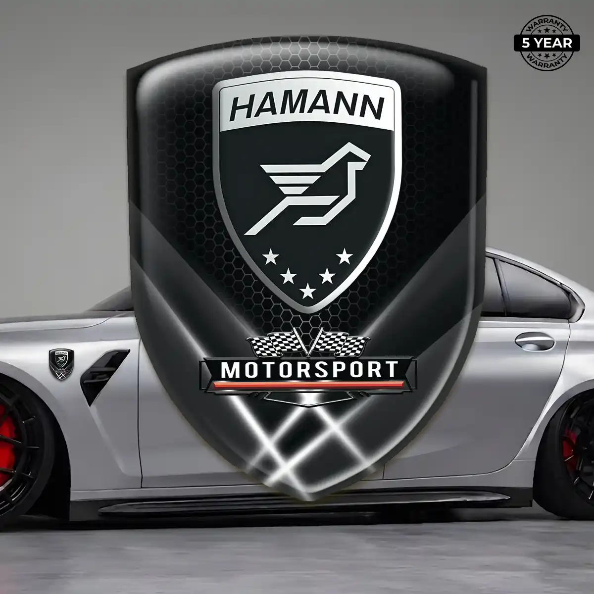 Hamman 3D Gel Sticker Refined Design