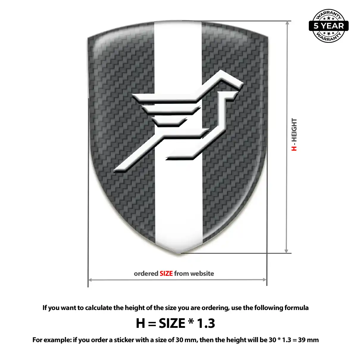 Hamman 3D Logo Sticker Elite Edition