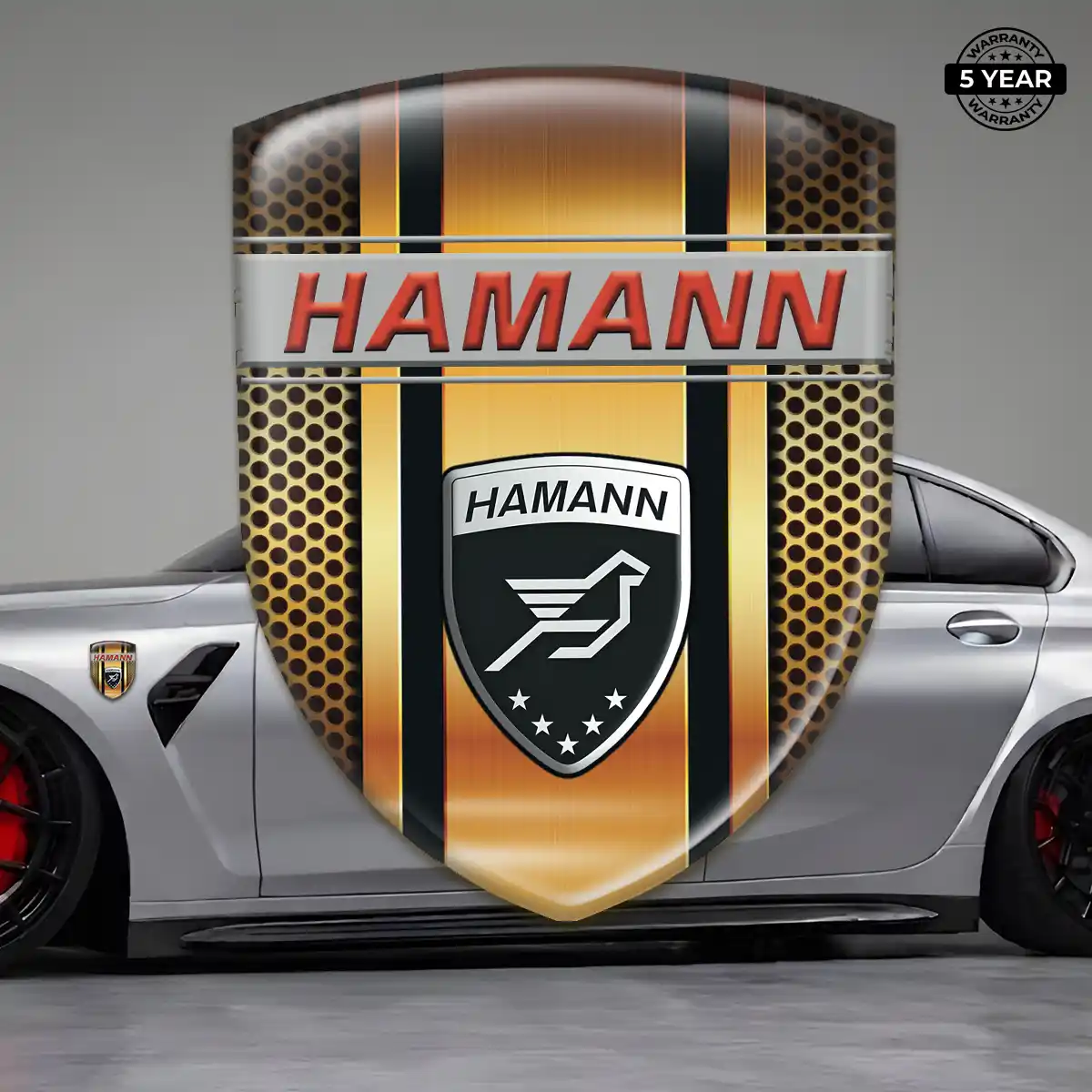 Hamman 3D Logo Sticker Opulent Line