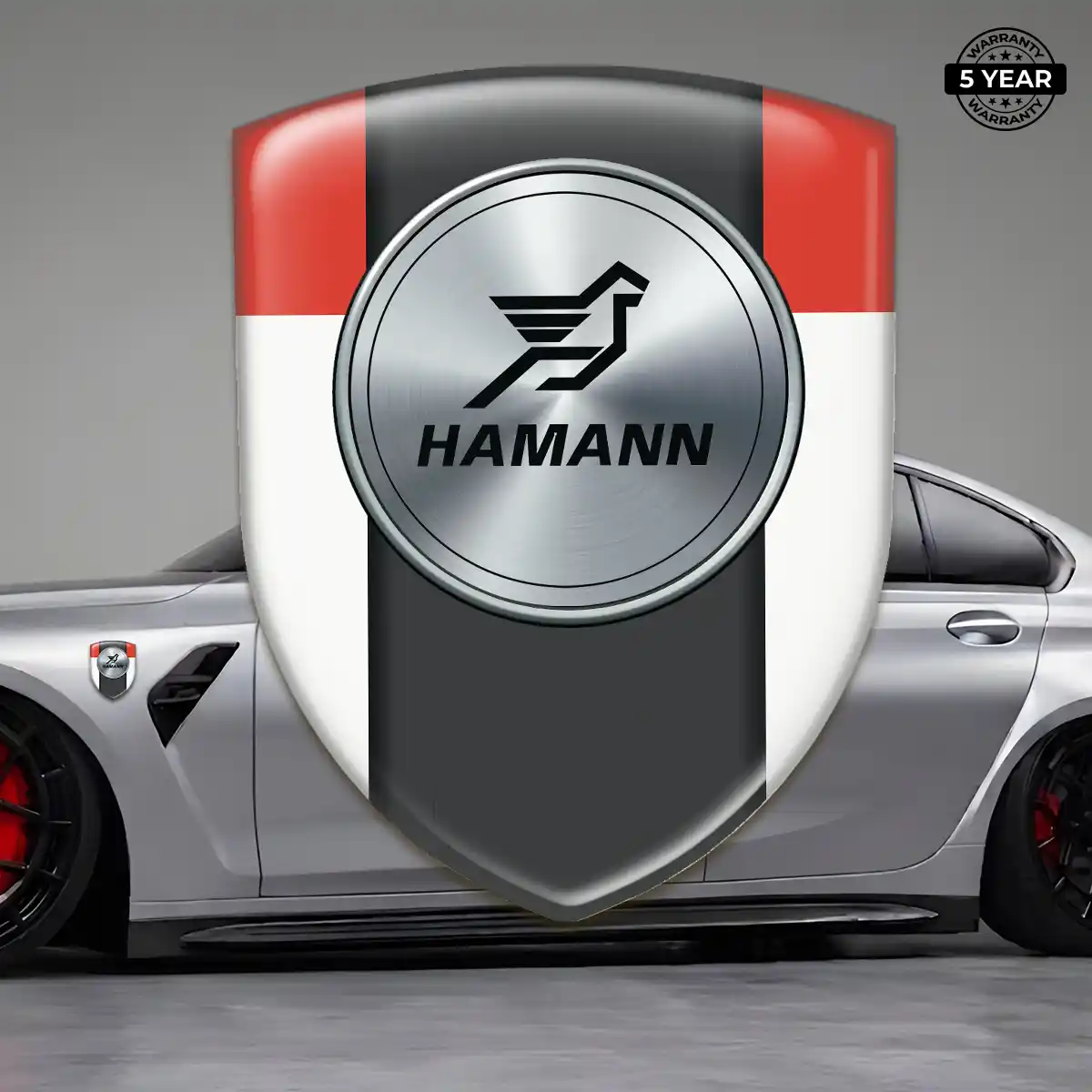 Hamman 3D Logo Sticker Performance Style