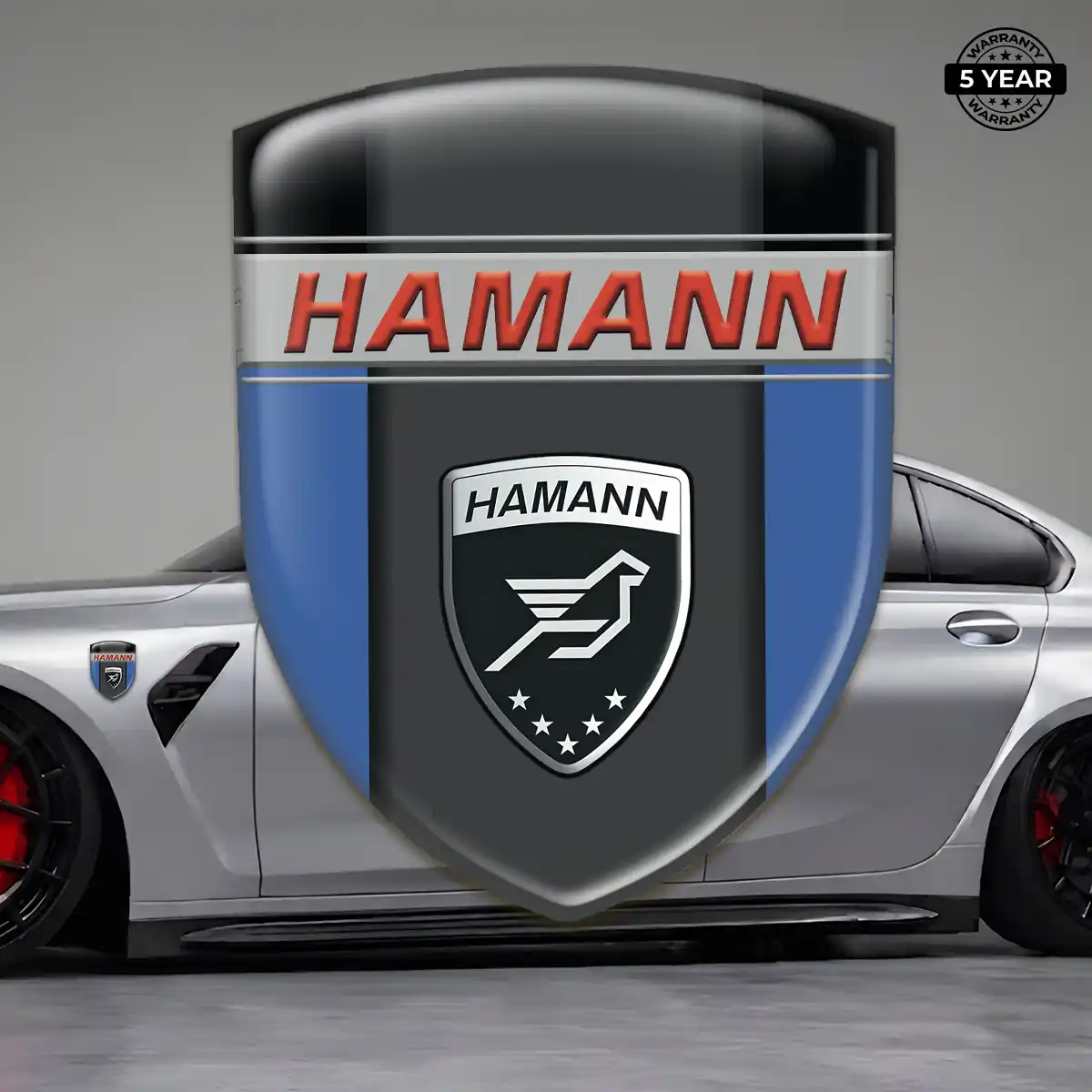 Hamman 3D Logo Sticker Prestige Line
