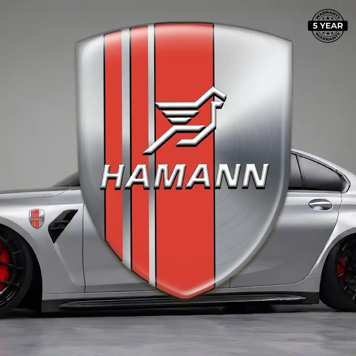 Hamman 3D Logo Sticker Resin Elite