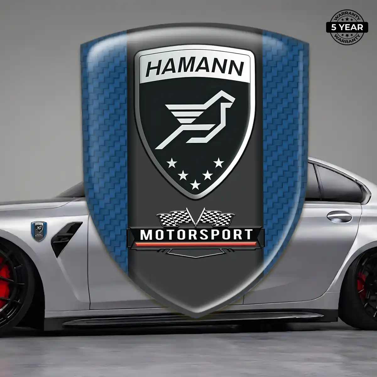 Hamman 3D Logo Sticker Superior Craft