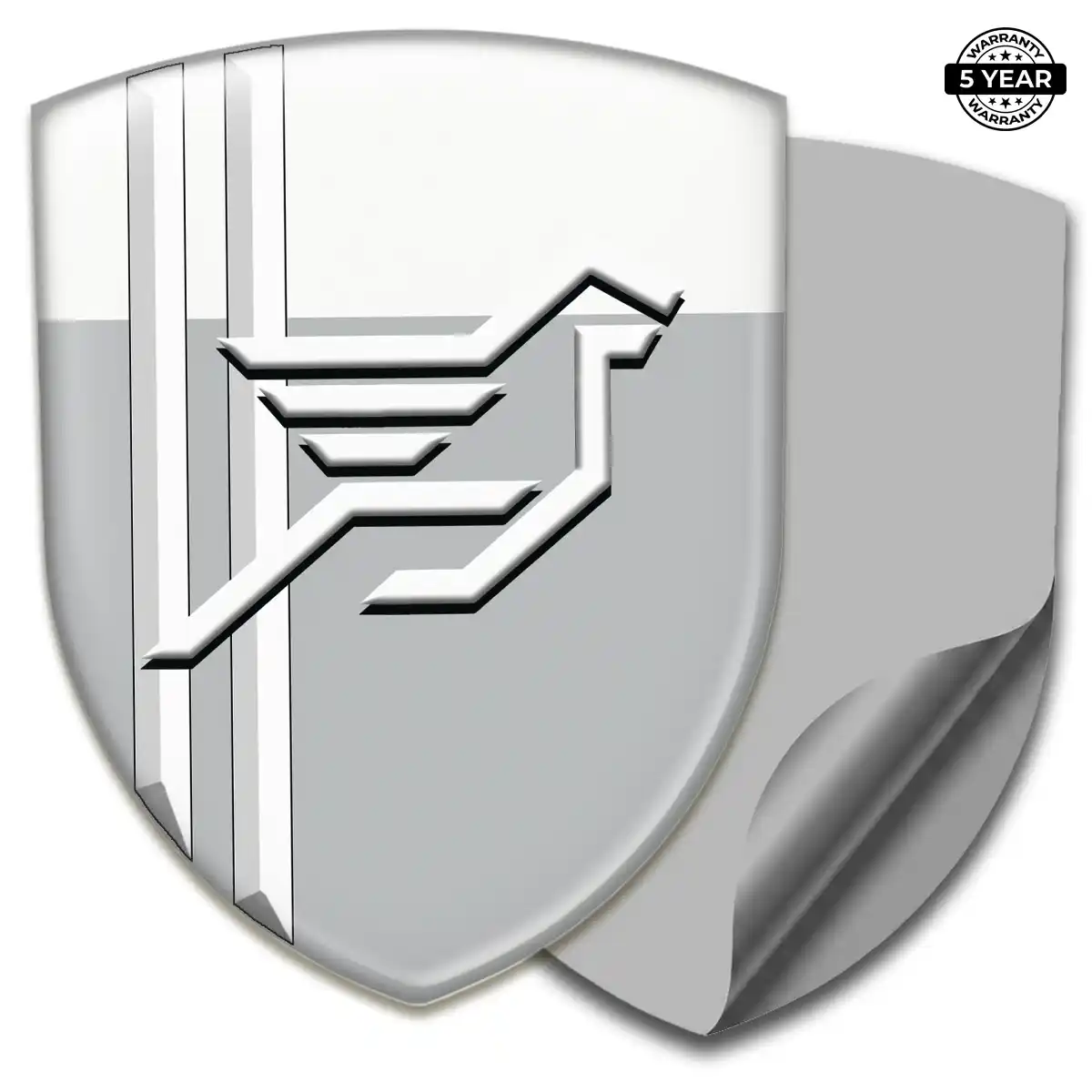 Hamman 3D Resin Sticker Exterior Luxe