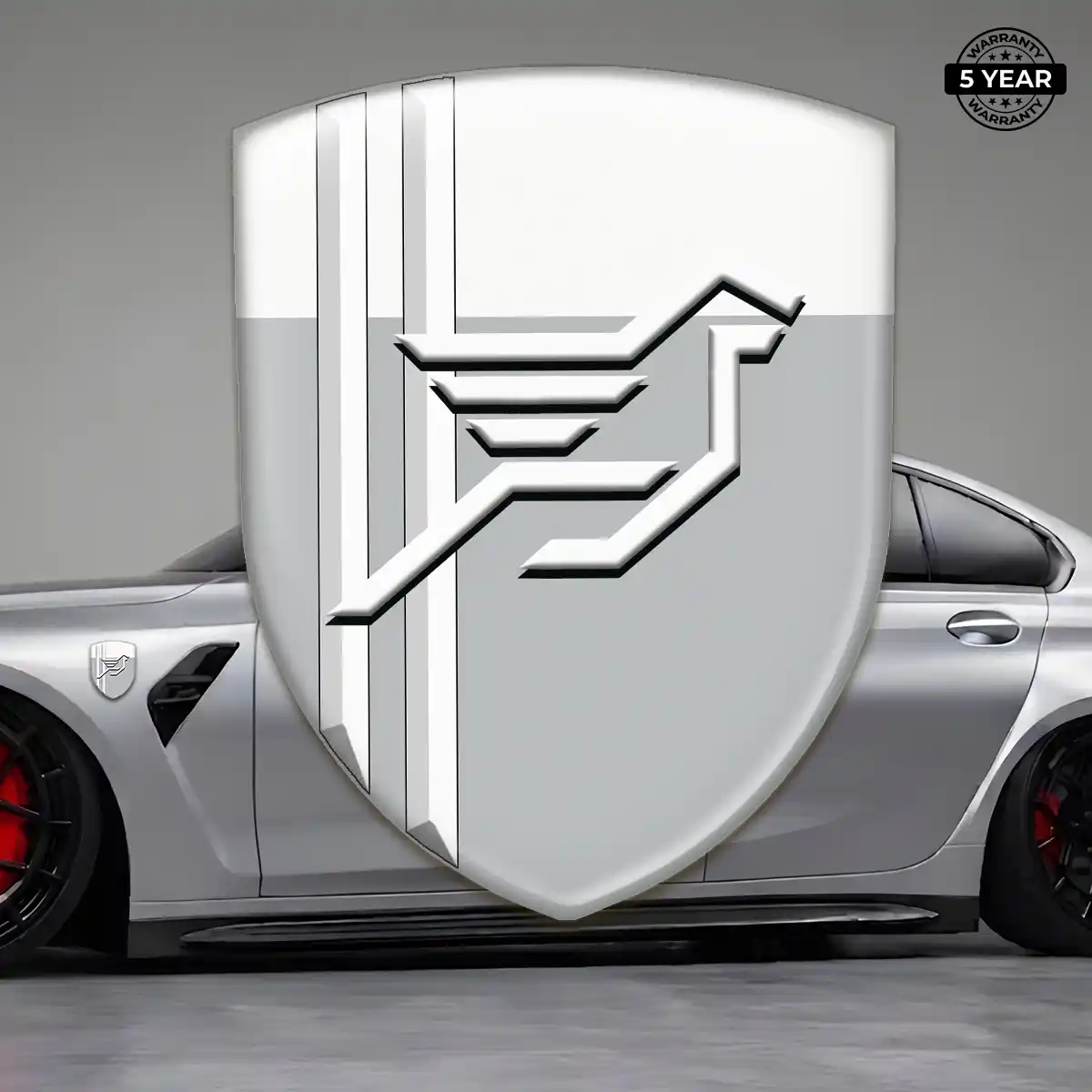 Hamman 3D Resin Sticker Exterior Luxe