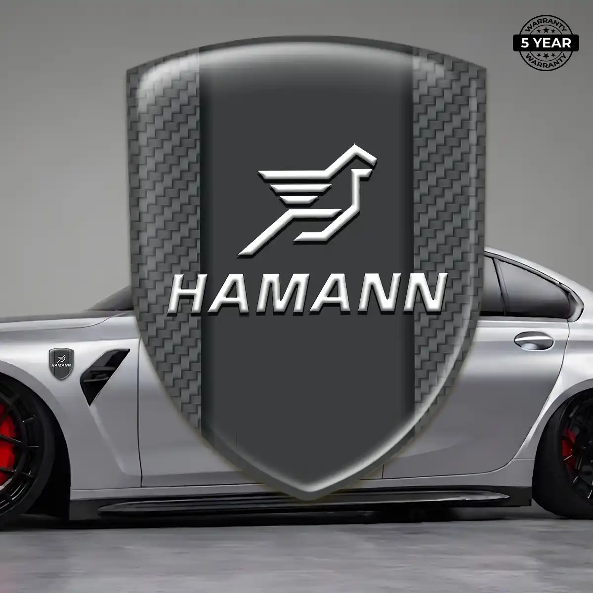 Hamman 3D Resin Sticker Interior Luxe