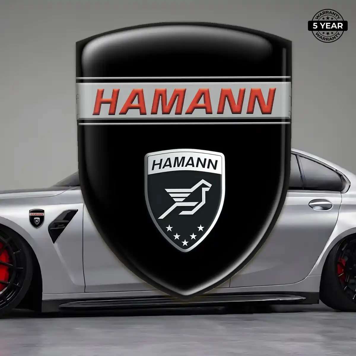Hamman 3D Resin Sticker Outer Style
