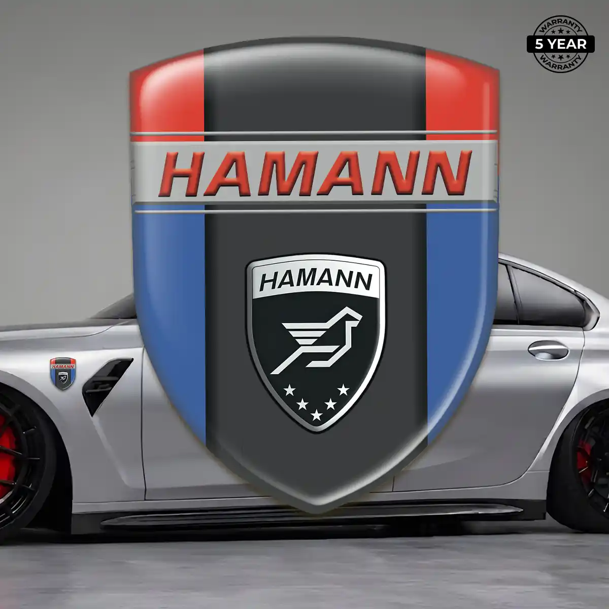 Hamman 3D Resin Sticker Premium Dome