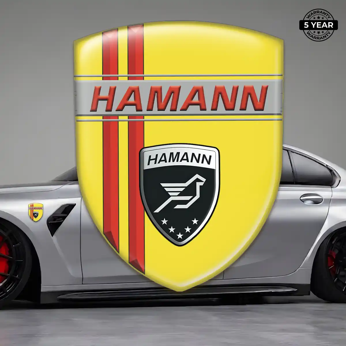 Hamman 3D Resin Sticker Prestige Line