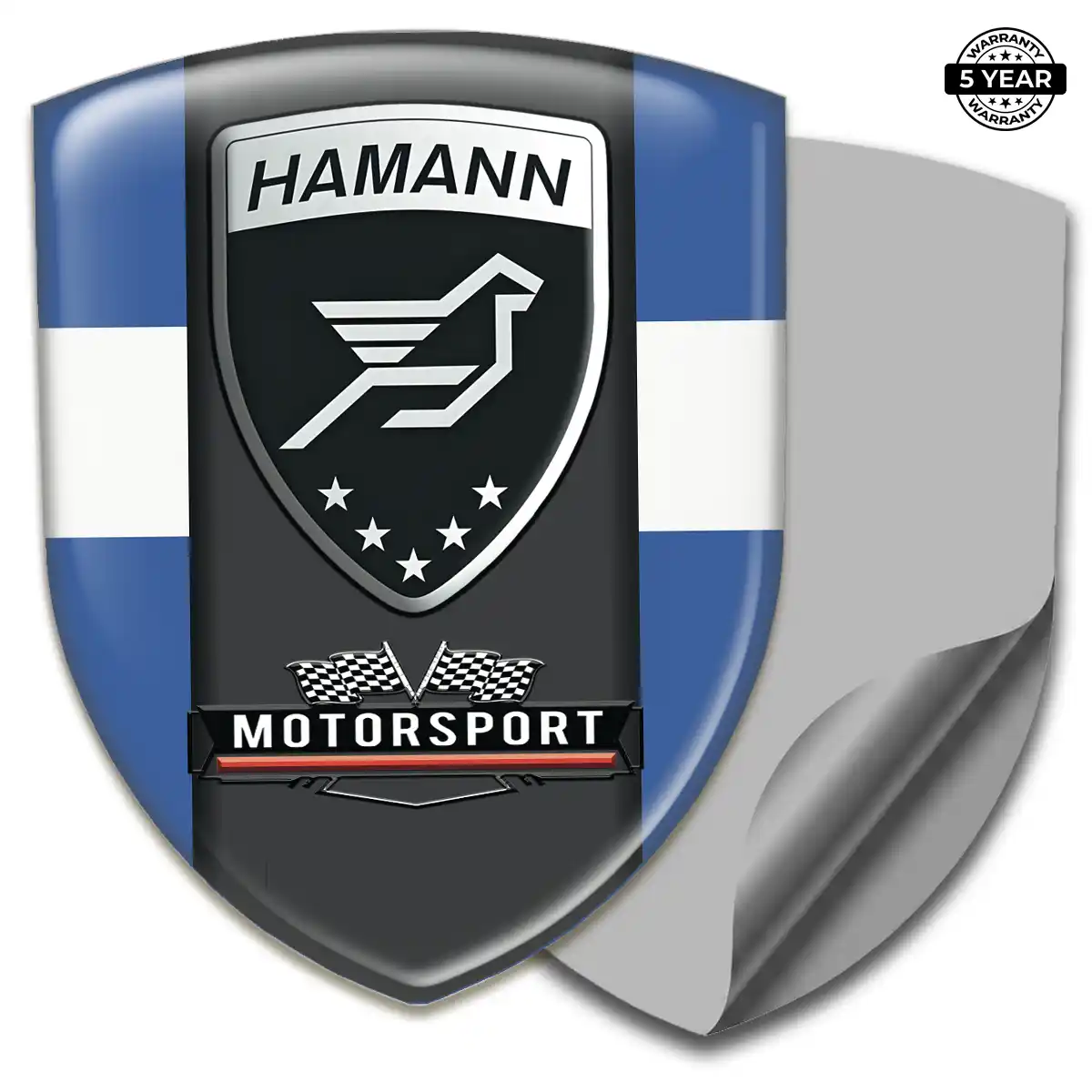 Hamman 3D Resin Sticker Prime Quality