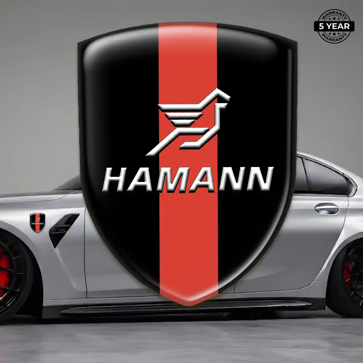 Hamman 3D Resin Sticker Signature Grade