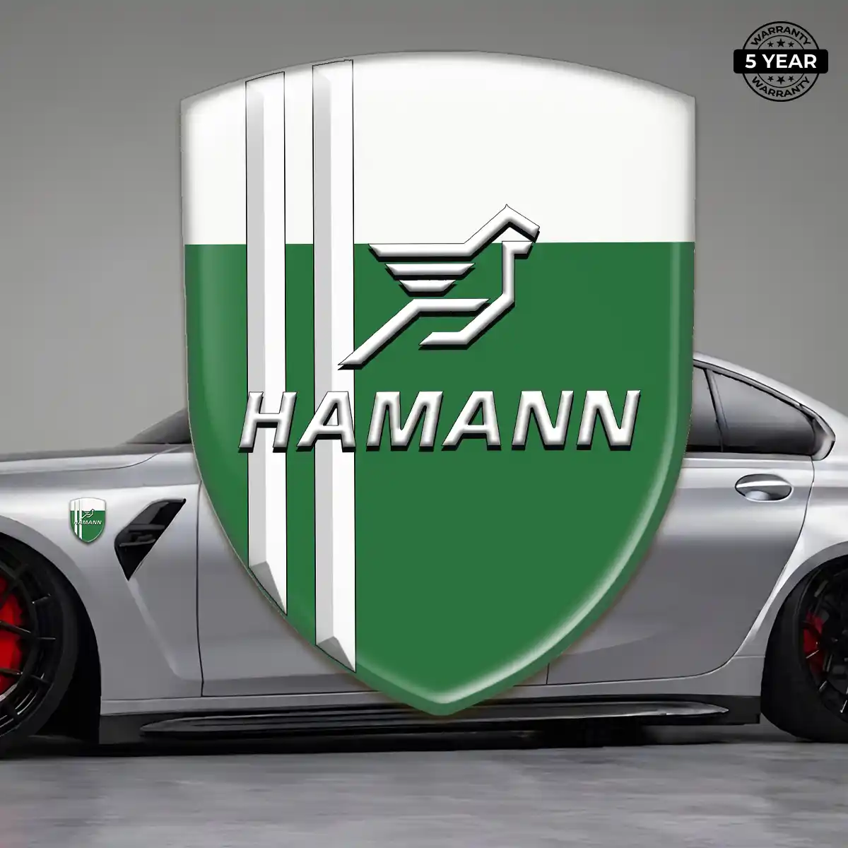 Hamman 3D Resin Sticker Sleek Style