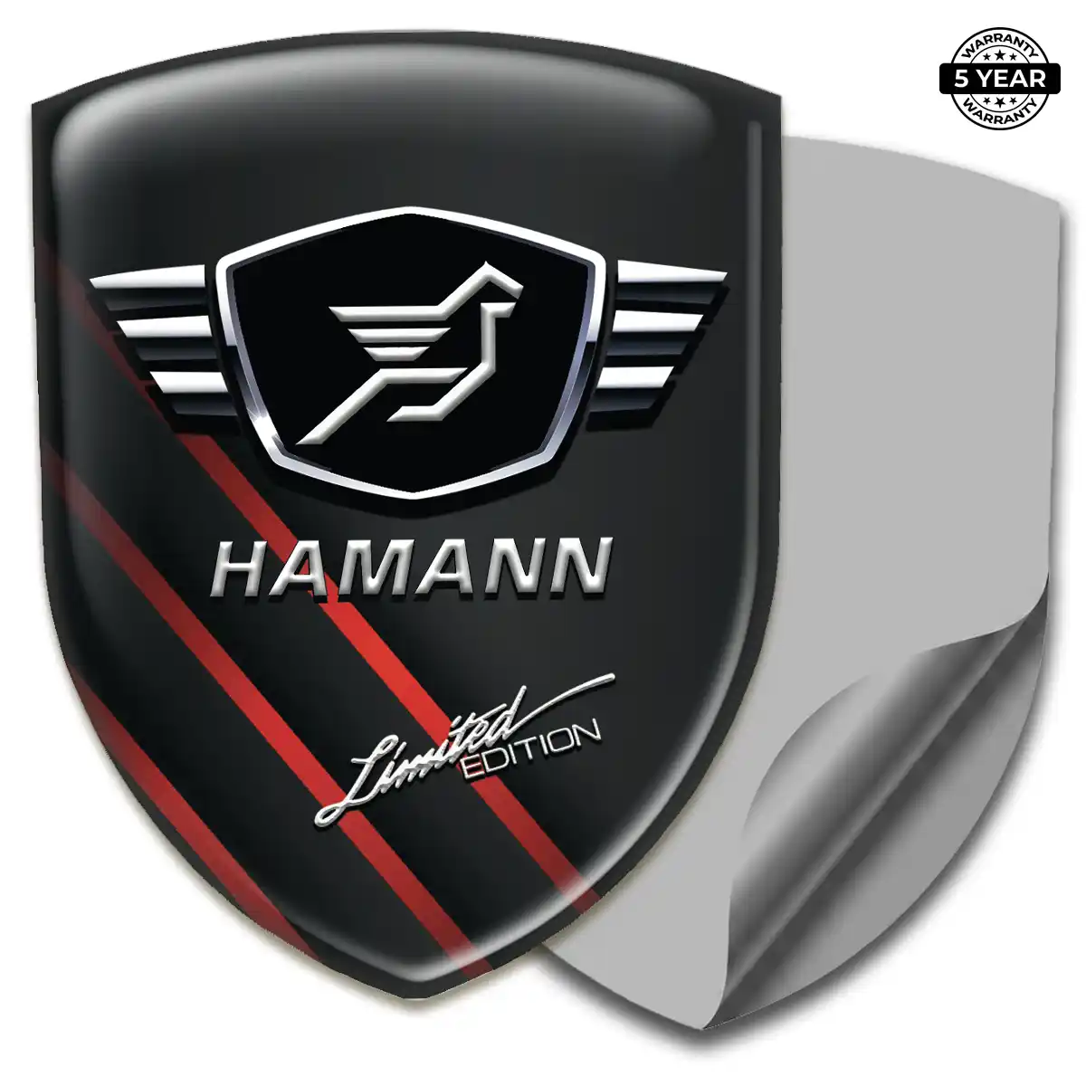 Hamman Automotive Emblem Sticker Cabin Style