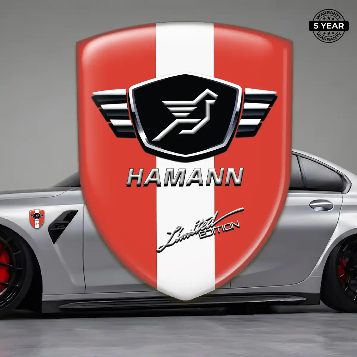 Hamman Automotive Emblem Sticker Deluxe Edition
