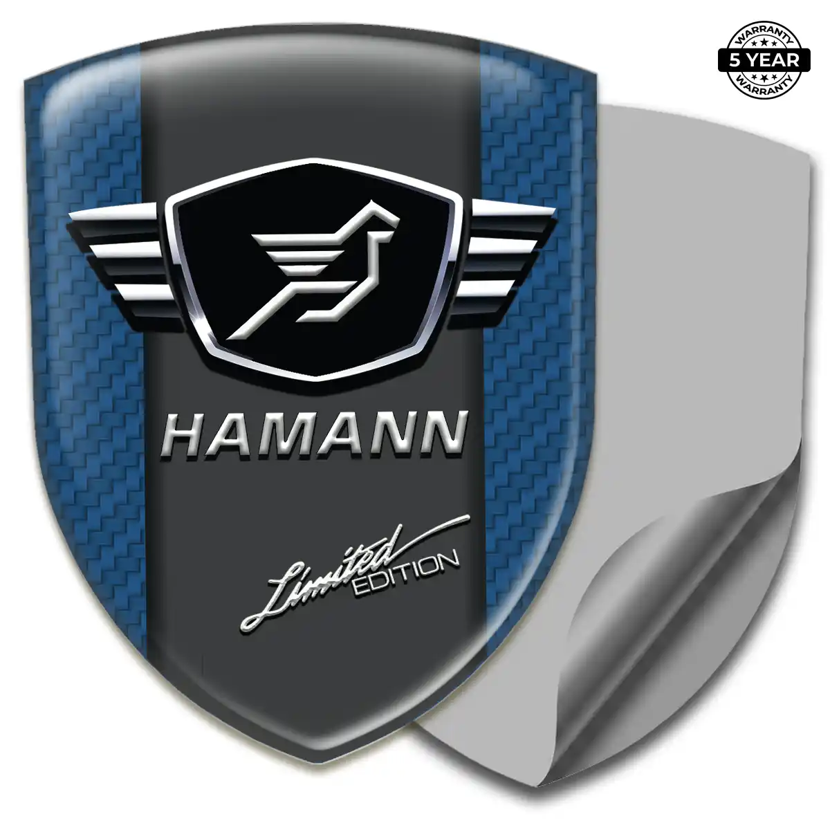Hamman Automotive Emblem Sticker Interior Luxe